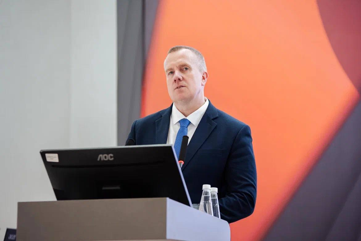 Управляющий директор комбината Сергей Журавлёв