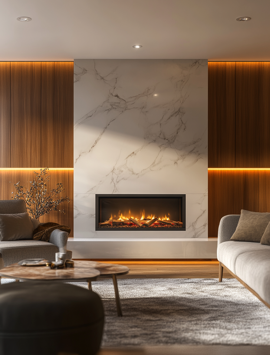    Электрокамин Premier S10 от Glenrich: ваш идеальный путеводитель к уюту и стилю в интерьере Kamin