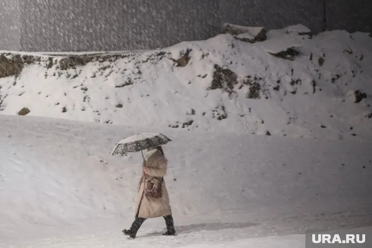 На Новосибирск обрушился сильный снегопад
Фото: Илья Московец © URA.RU