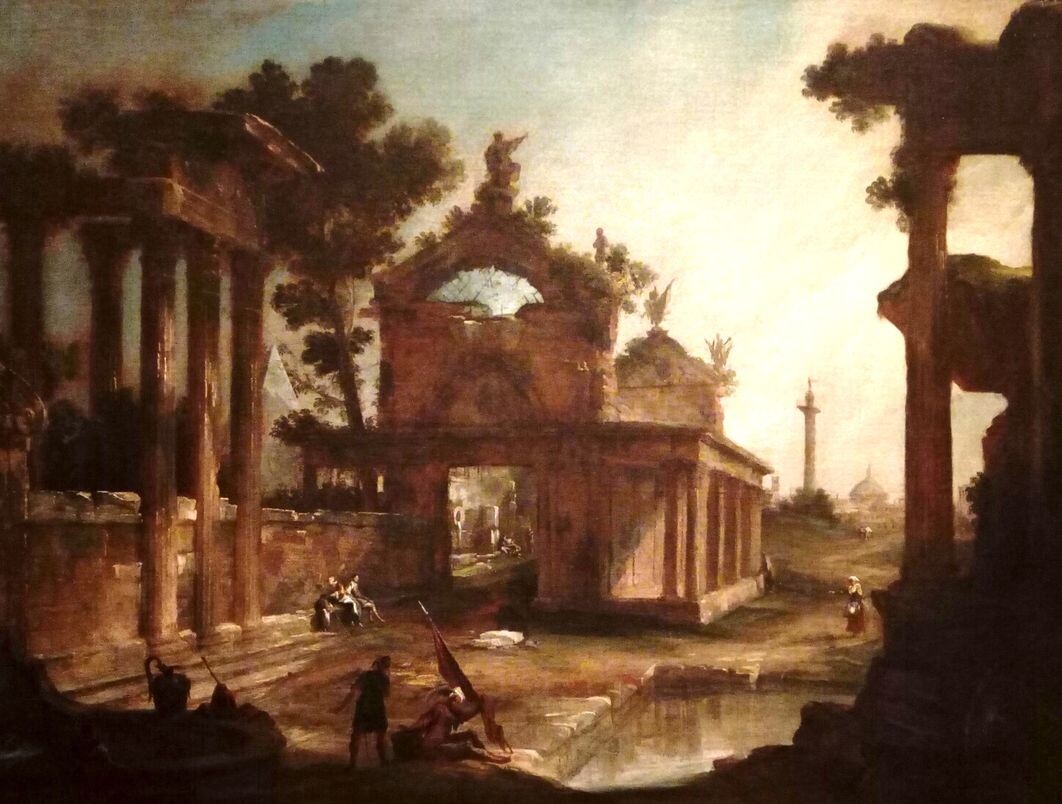 Каналетто – «Ведута с Римскими Руинами»