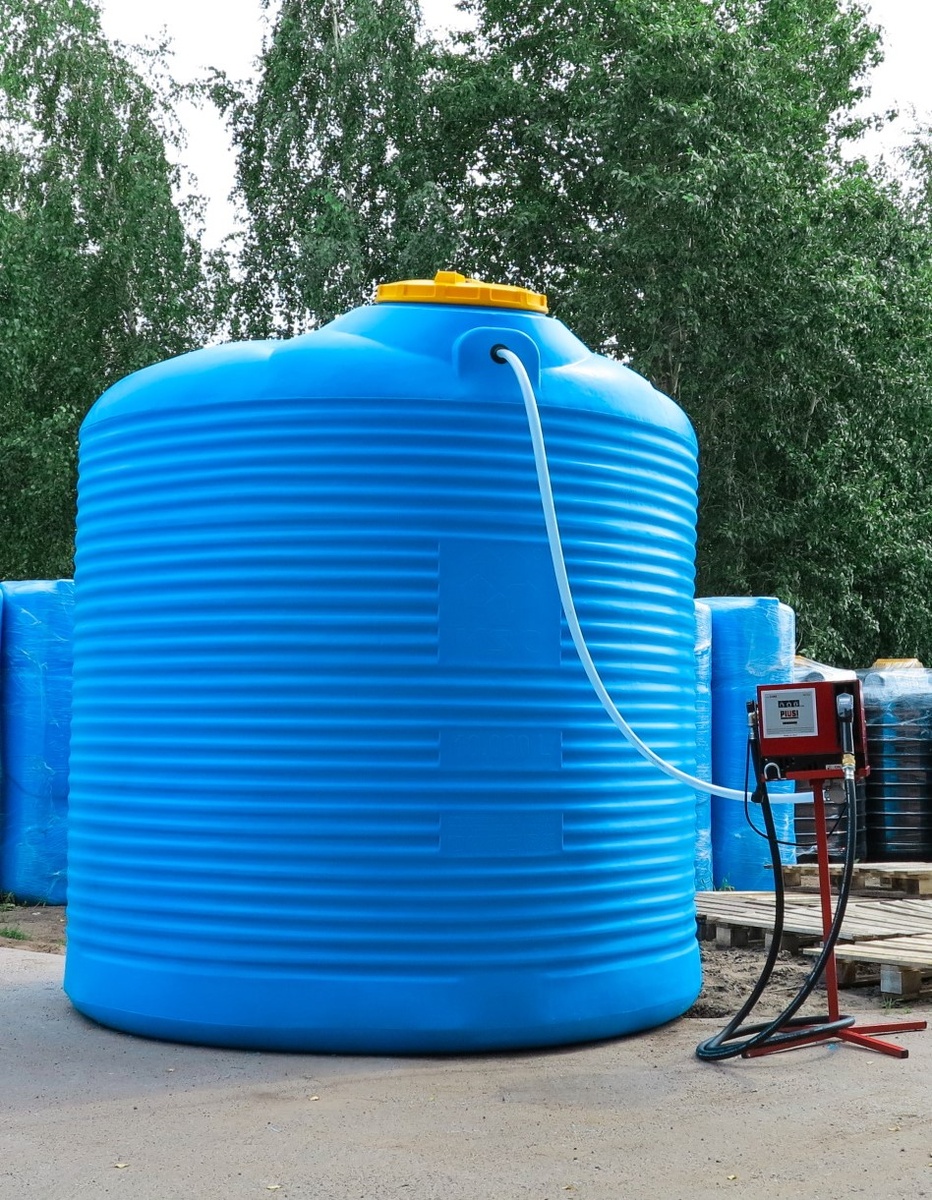 Резервуары с насосом решают проблему объем 10000 литров : заправляйте технику на объекте без простоев и риска разлива.