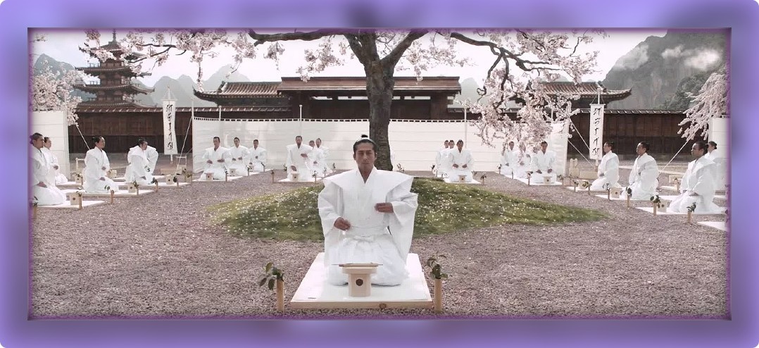 "47 ронинов", что не желали умереть от смертной казни, ушли из жизни воплотив обряд сэппуку