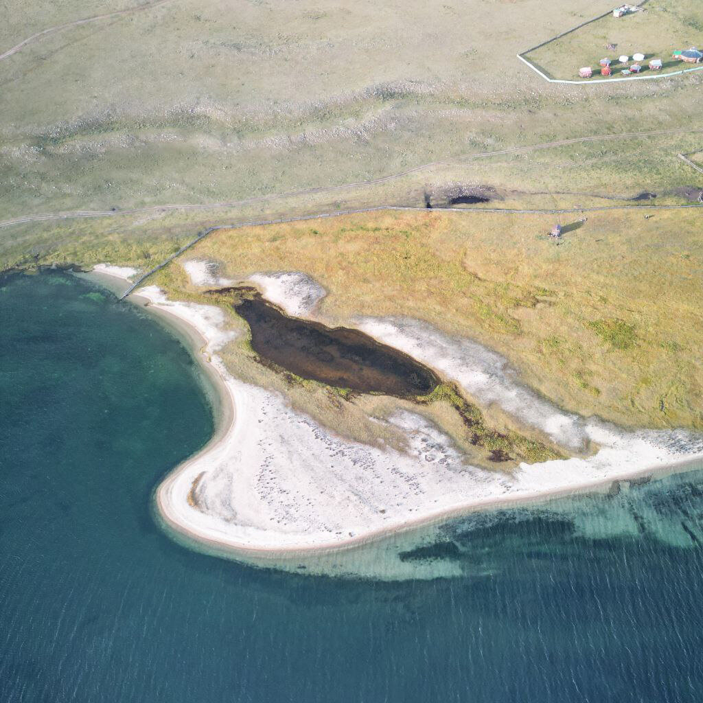 Чистейшая вода, как и в озере Байкал