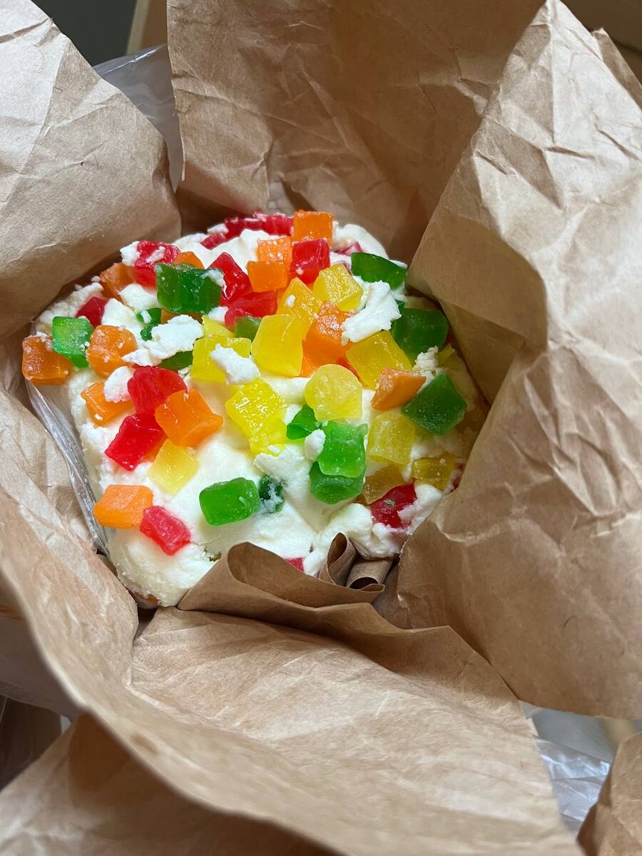 пасха из козьего творога