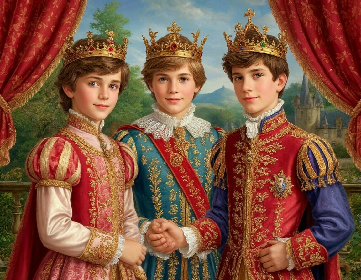 Амор, Флоримон, Веритэн  