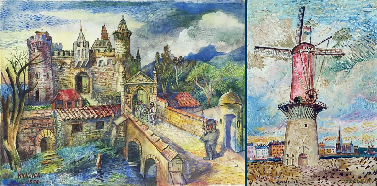 Художник Д.Д. Бурлюк