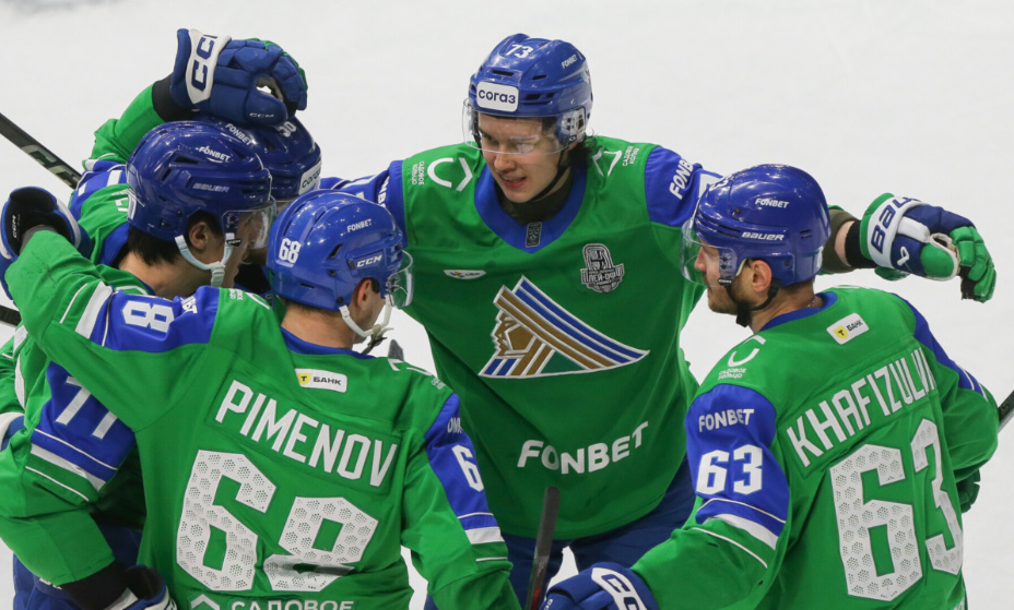    "Салават Юлаев" одержал важную победу. Фото: КХЛ