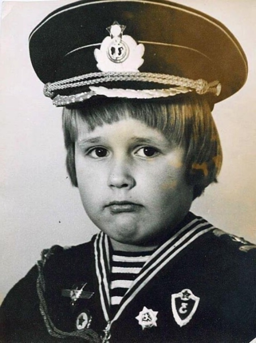 Максим Аверин в детстве
