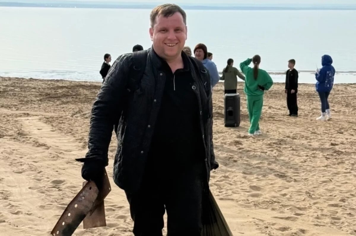    Пляж села Ягодное подготовили к летнему сезону