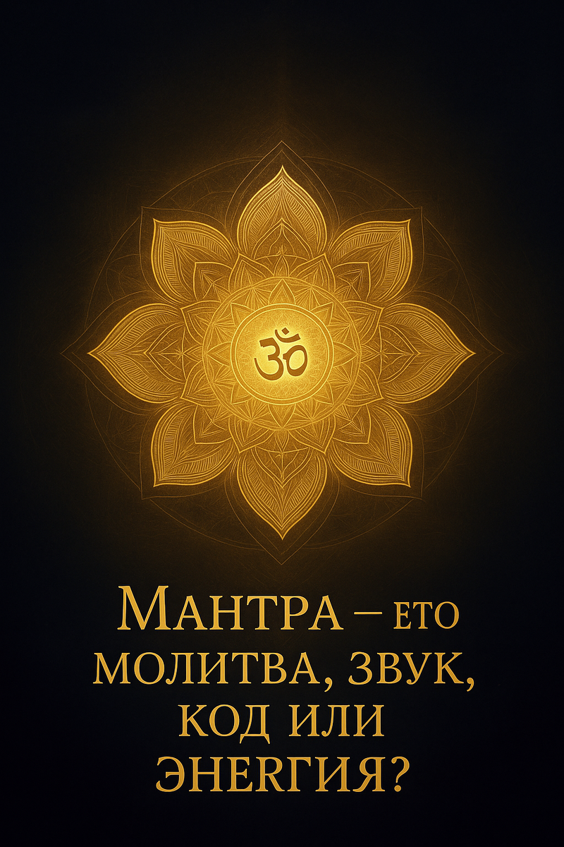 🔱 Мантра — это молитва, звук, код или энергия?