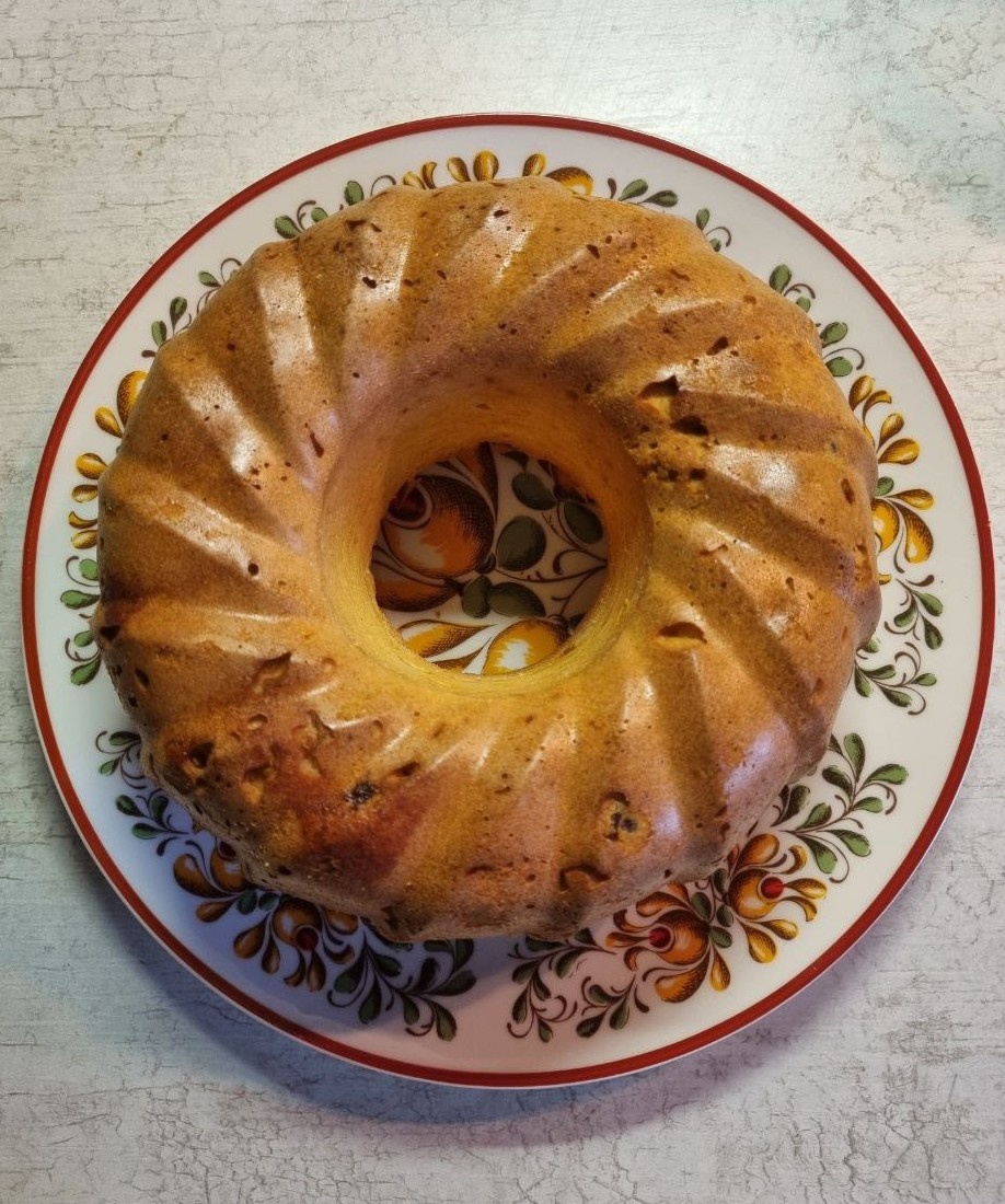 Кулич без глютена, сахара и молочных продуктов