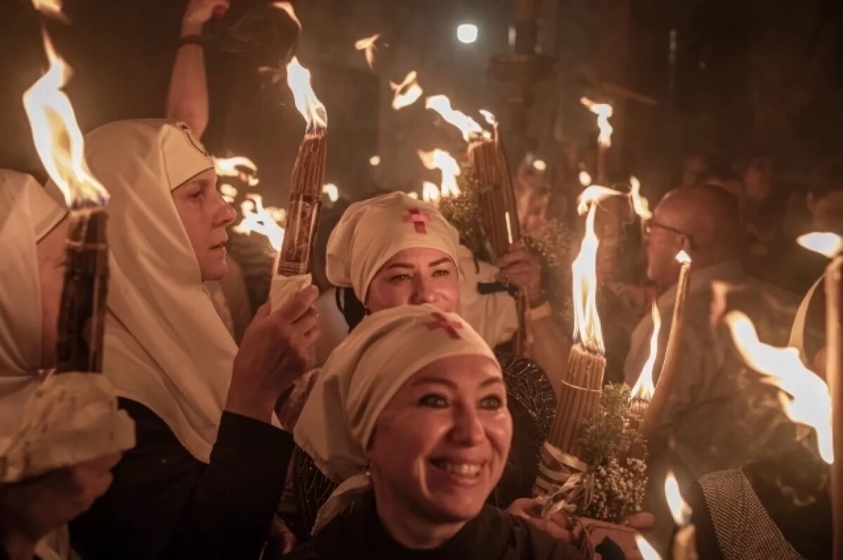    Благодатный огонь доставят из Иерусалима в Тверь