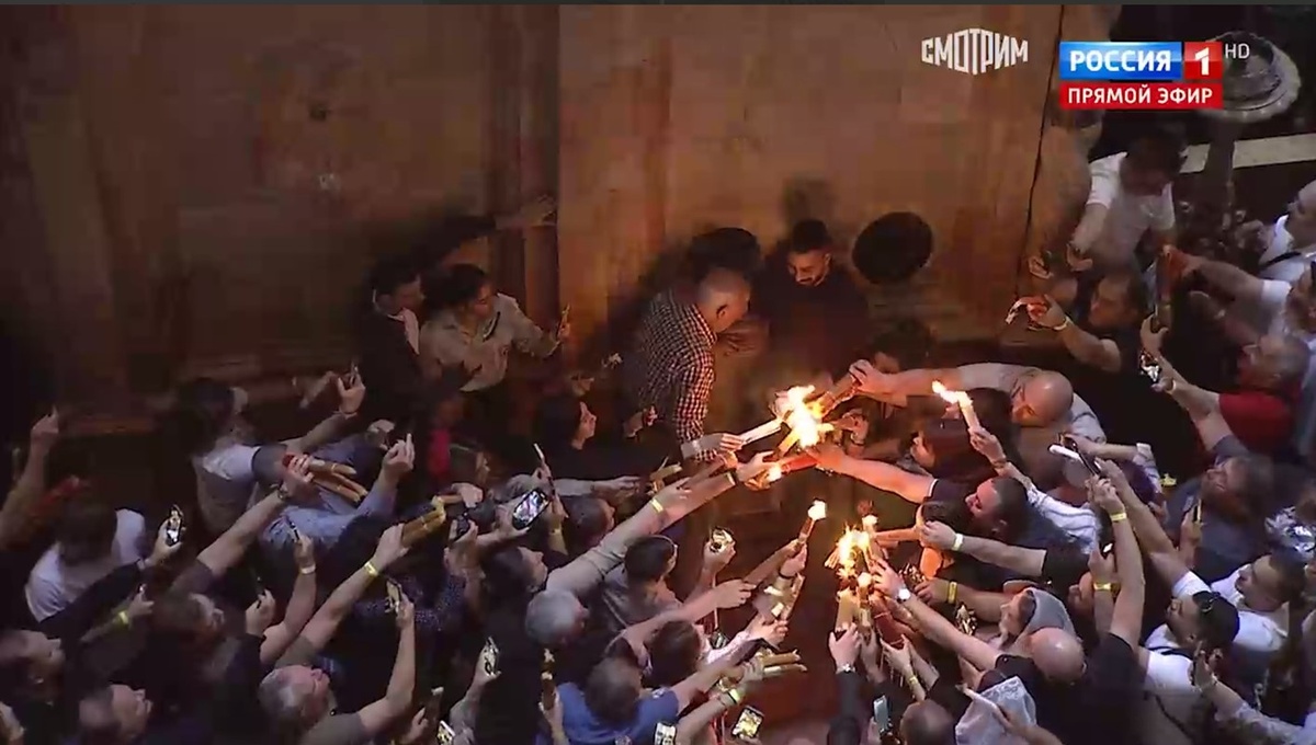    Завтра Благодатный огонь будут встречать в Знаменском монастыре Курска