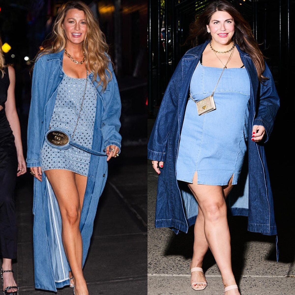 Кстати, Блейк её даже лайкнула и похвалила за образ.