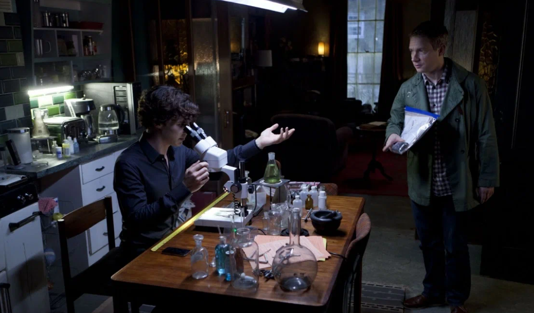 Фрагмент из сериала "Шерлок"