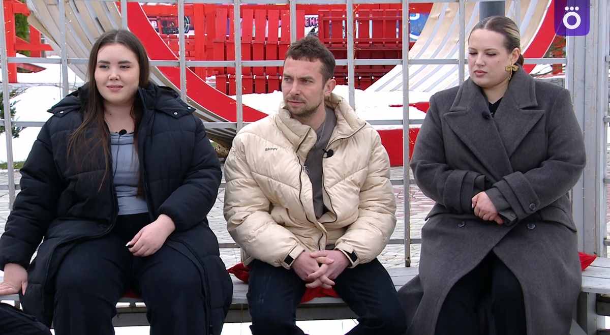 Стефания Константинова, Вадим Ползов и Лена Шлома (фото из эфира на «Okko»)