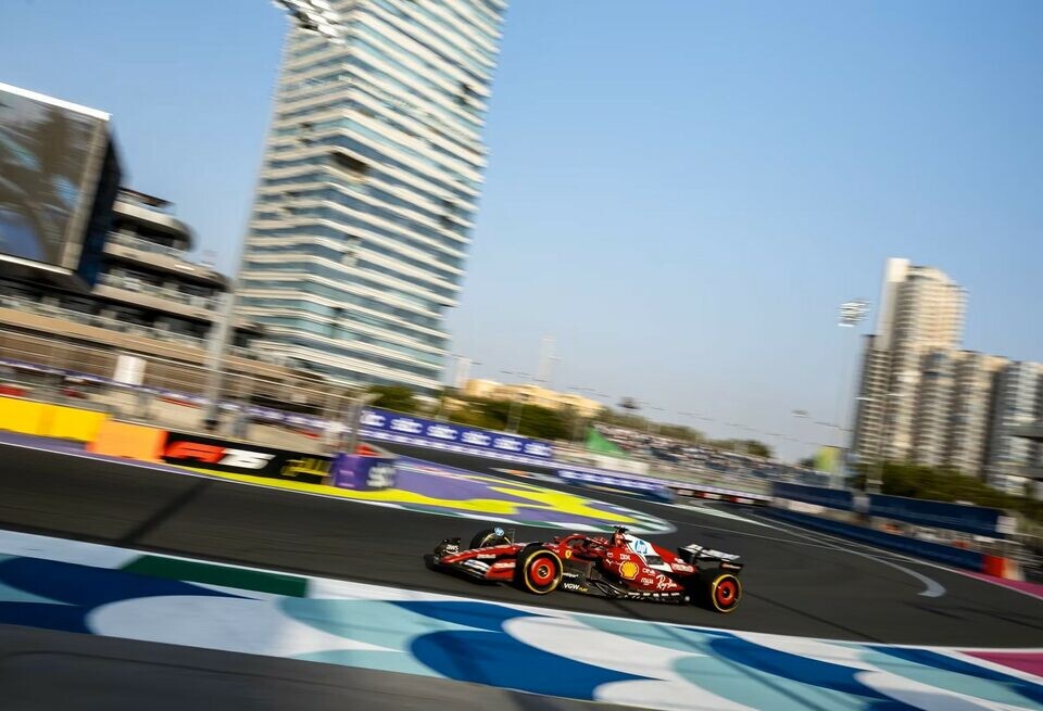    Трансляция третьей тренировки Гран При Саудовской Аравии Формулы 1Ferrari