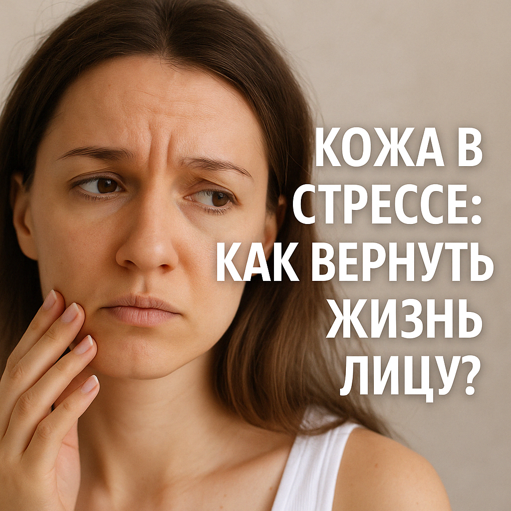 Почему кожа тускнеет и «плывёт» при стрессе