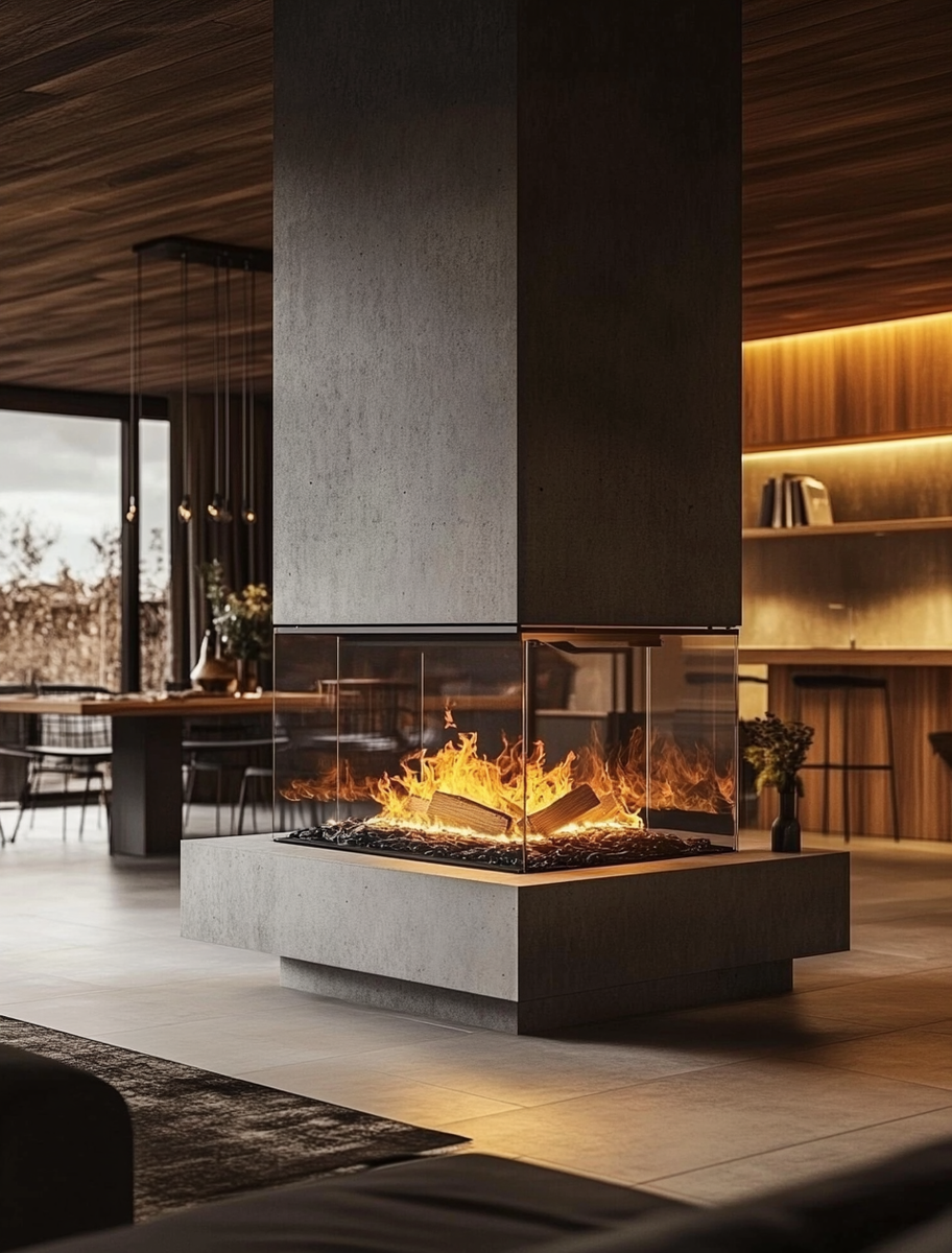    Электрокамин Sharm 33 от Glenrich: создайте уют и стиль в вашем доме с инновационным дизайном и безопасным обогревом Kamin