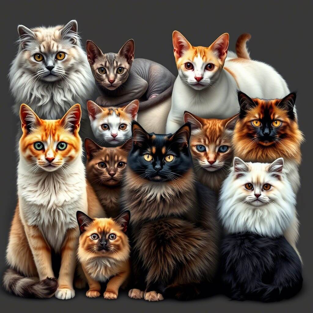 Как выбрать породу кошки: популярные породы и их преимущества

Выбор кошки — ответственный шаг, ведь каждая порода обладает уникальным характером, внешностью и потребностями. Чтобы питомец стал настоящим другом, важно учитывать ваш образ жизни, условия проживания и личные предпочтения. Рассмотрим популярные породы кошек и их ключевые преимущества, которые помогут сделать осознанный выбор.

---

1. Мейн-кун: гигант с добрым сердцем* 
*Преимущества:*  
- *Размер и внешность.* Мейн-куны — одни из самых крупных домашних кошек (вес до 10–15 кг). Их густая шерсть, кисточки на ушах и хищный взгляд делают их похожими на диких рысей.  
- *Характер.* Несмотря на внушительные габариты, эти кошки ласковы, игривы и общительны. Они хорошо уживаются с детьми и другими животными.  
- *Интеллект.* Мейн-куны легко обучаются командам, любят интерактивные игрушки и даже могут приносить предметы.  
- *Здоровье.* Порода отличается выносливостью, но требует контроля за суставами и сердцем.  

*Для кого:* Для тех, кто мечтает о крупной, но дружелюбной кошке и готов уделять время уходу за длинной шерстью.

---

2. Британская короткошерстная: аристократичный флегматик* 
*Преимущества:*  
- *Внешность.* Плюшевая шерсть, округлая мордочка и выразительные глаза делают британцев невероятно миловидными.  
- *Характер.* Спокойные, независимые, но преданные. Эти кошки не требуют постоянного внимания, идеальны для занятых людей.  
- *Уход.* Короткая шерсть почти не линяет, достаточно вычесывать 1–2 раза в неделю.  
- *Долголетие.* При правильном уходе британцы живут 12–15 лет и реже страдают от генетических заболеваний.  

*Для кого:* Для ценителей спокойствия и элегантности, а также для аллергиков (меньше выделяют аллергенов).

---

3. Сфинкс: экзотика без шерсти*  
*Преимущества:*  
- *Гипоаллергенность.* Из-за отсутствия шерсти сфинксы подходят многим аллергикам (но не всем — аллергию вызывают белки в слюне).  
- *Темперамент.* Невероятно общительные, любят быть в центре вним