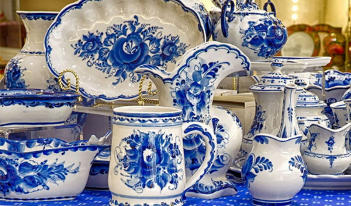 Гжель. Фото взято из свободных источников интернета