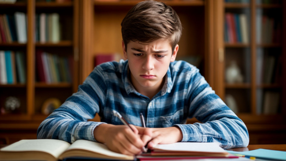 У нас уговор, что к моему приходу с работы уроки должны быть сделаны, полностью