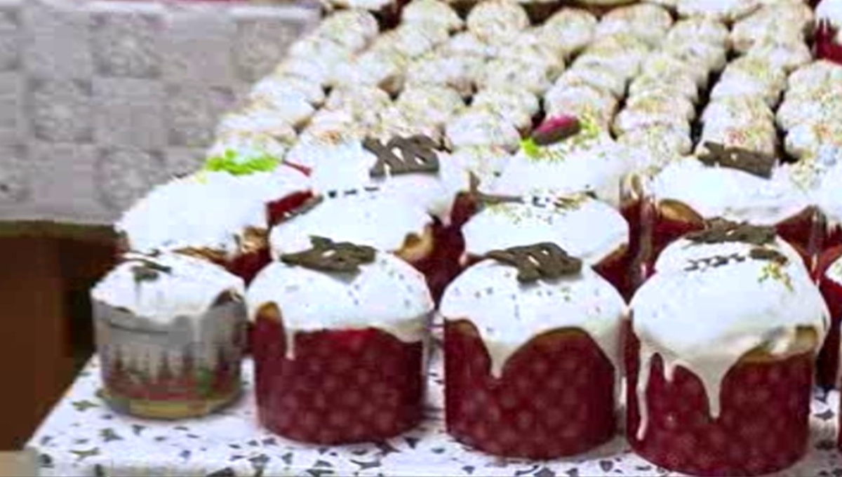    Курский домик готовится в празднованию Пасхи