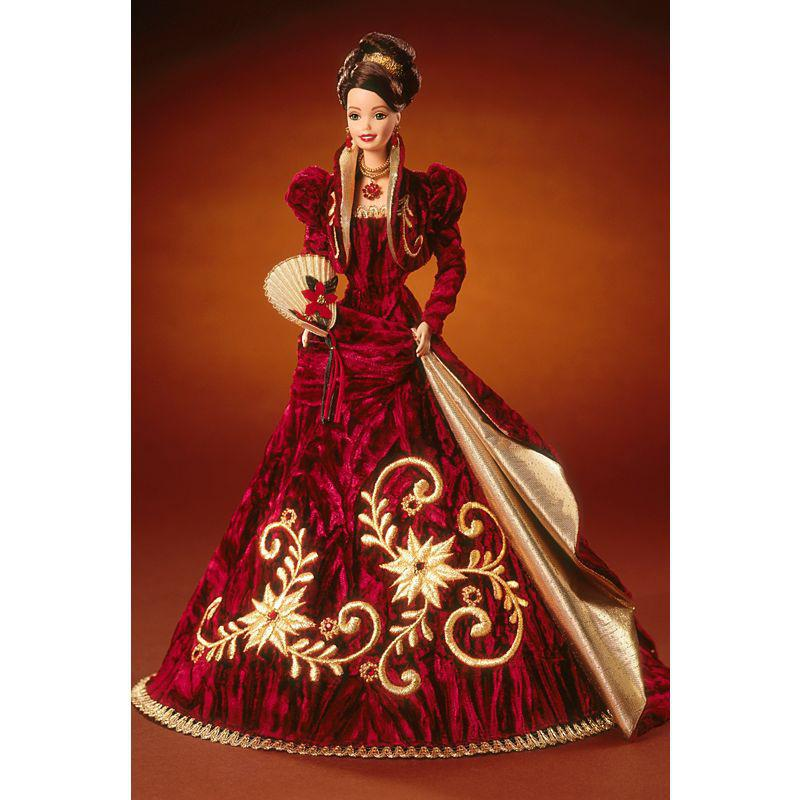 1997 - Holiday Ball Barbie, Holiday Porcelain Barbie Collection, Mattel 