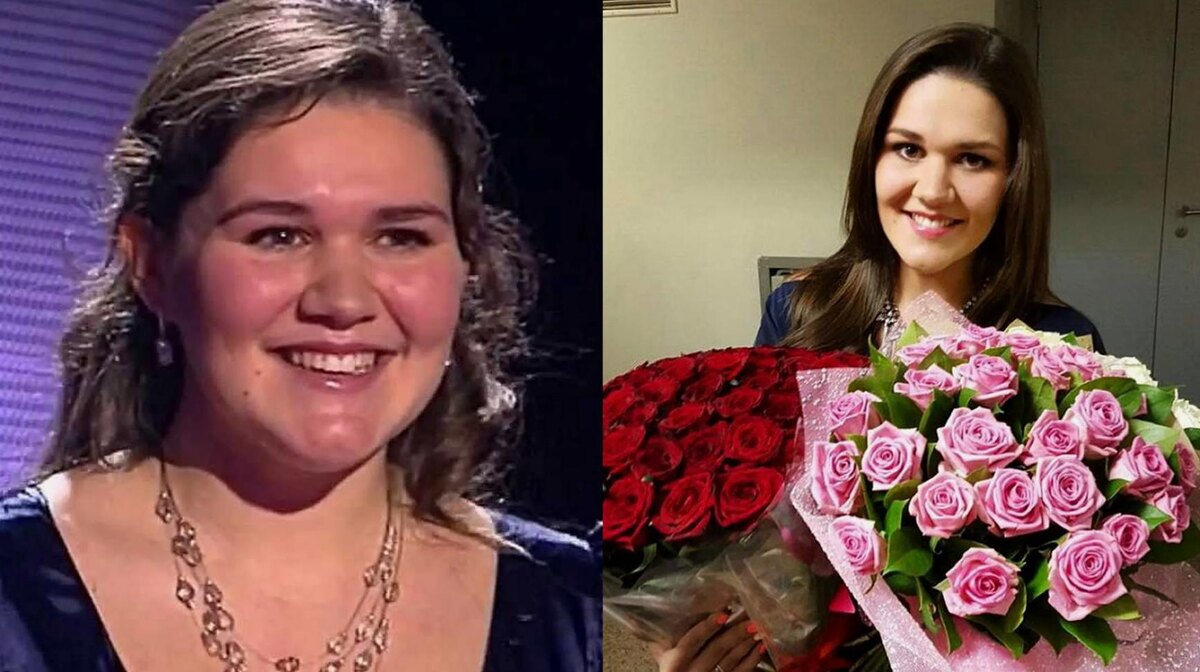 Дина Гарипова До и После похудения (2012 и 2025 годы)