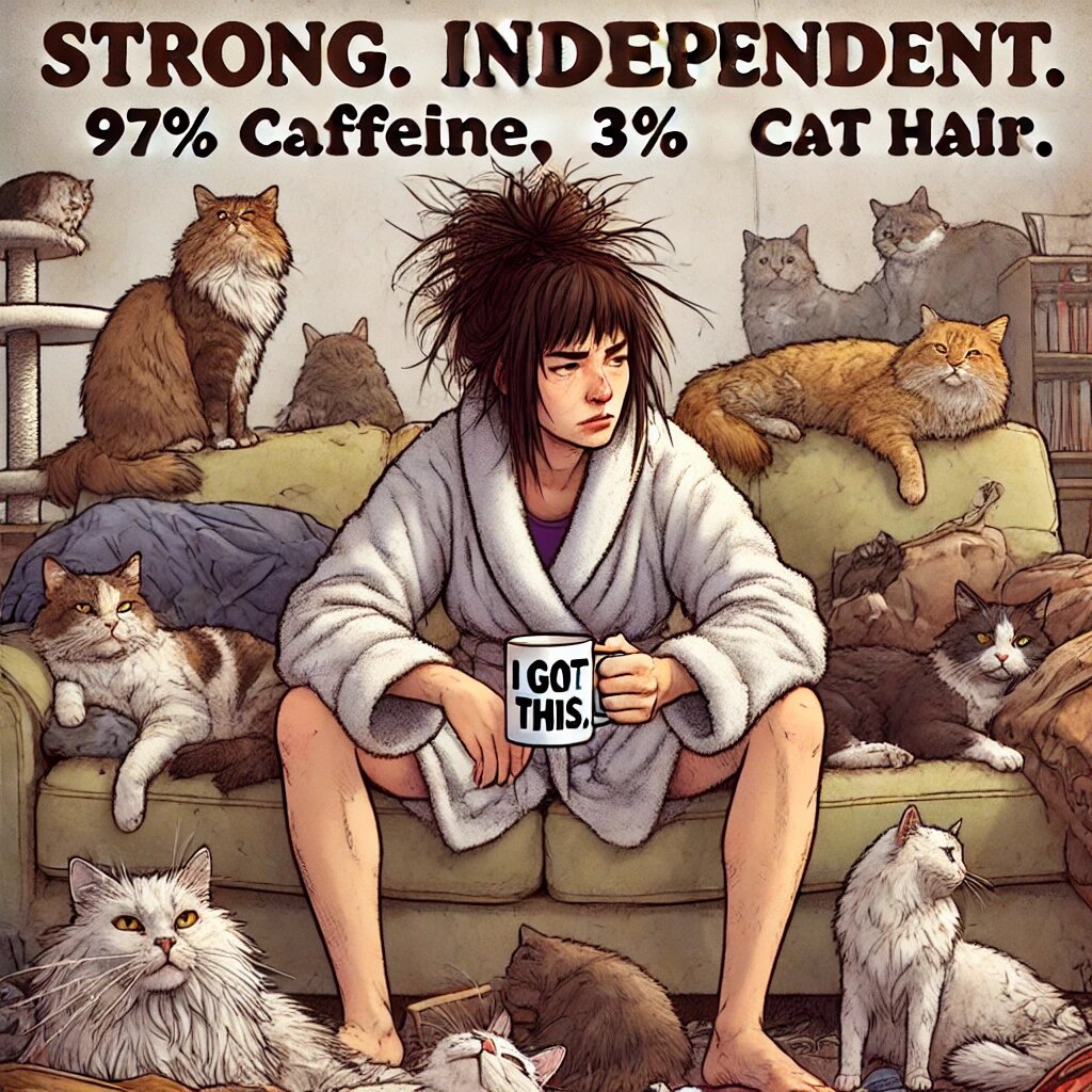 Мем, созданный нейросетью по моему запросу. Неужели это и правда я? 