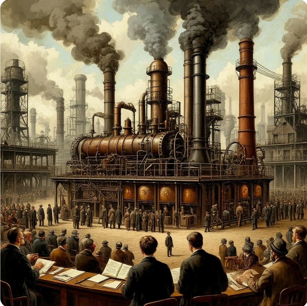 Промышленные революции: от механизации до полностью автономных систем