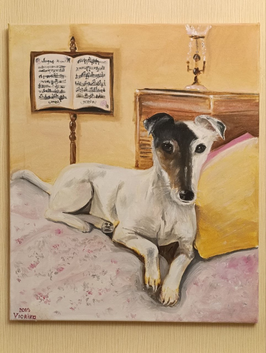 Полина на подушечках. В 2019 году я с ней только познакомилась.