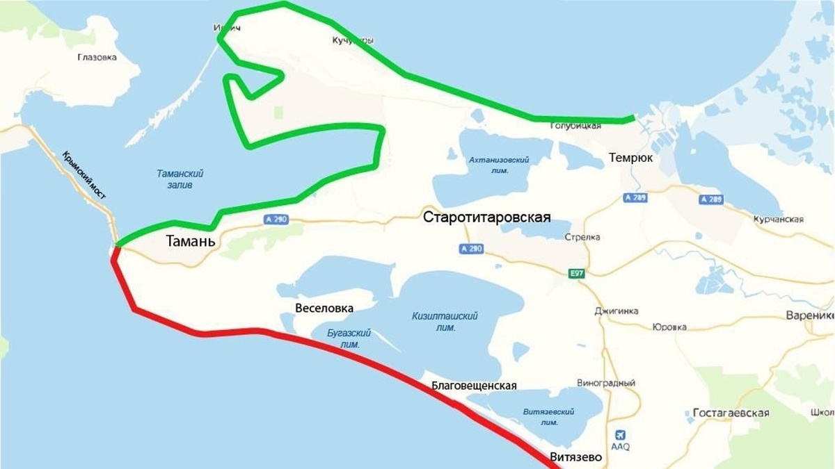 Карта побережья. Фото из свободного доступа.