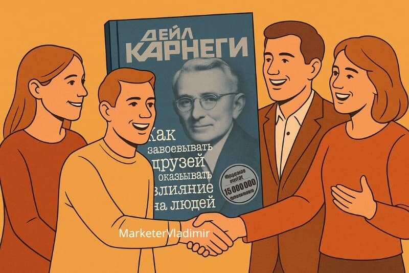 Саммари книги «Как завоёвывать друзей и оказывать влияние на людей» от marketervladimir