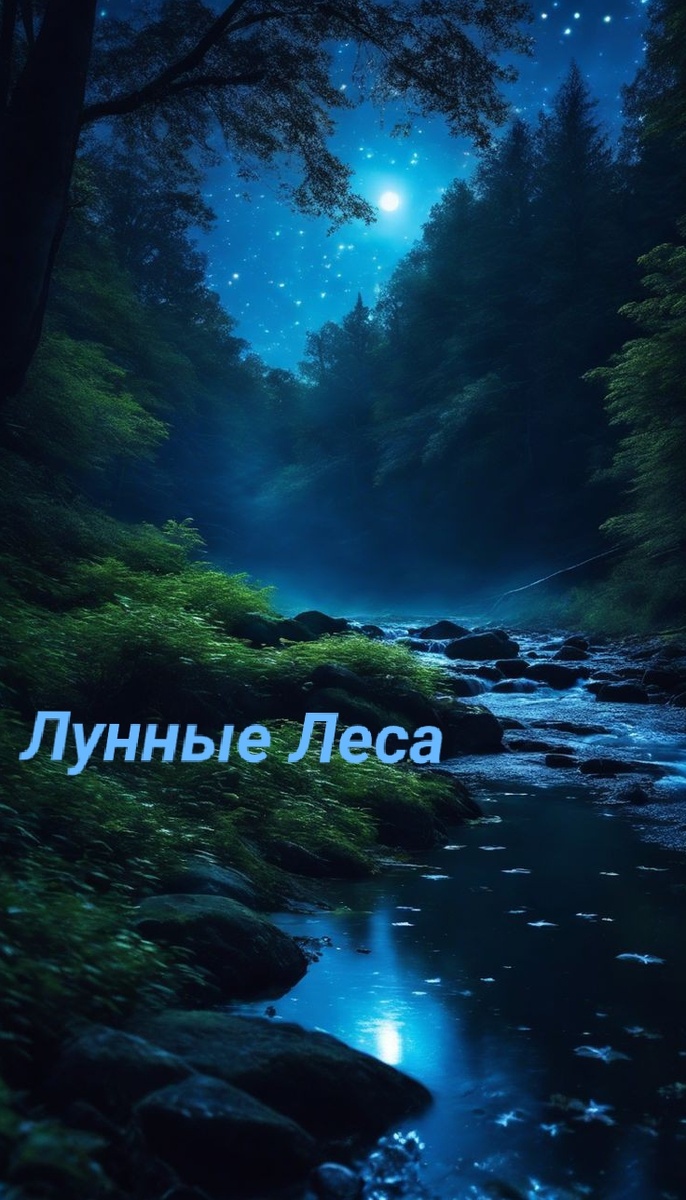 Лунные Леса из мира Вертонии. Автор Екатерина Бобова
