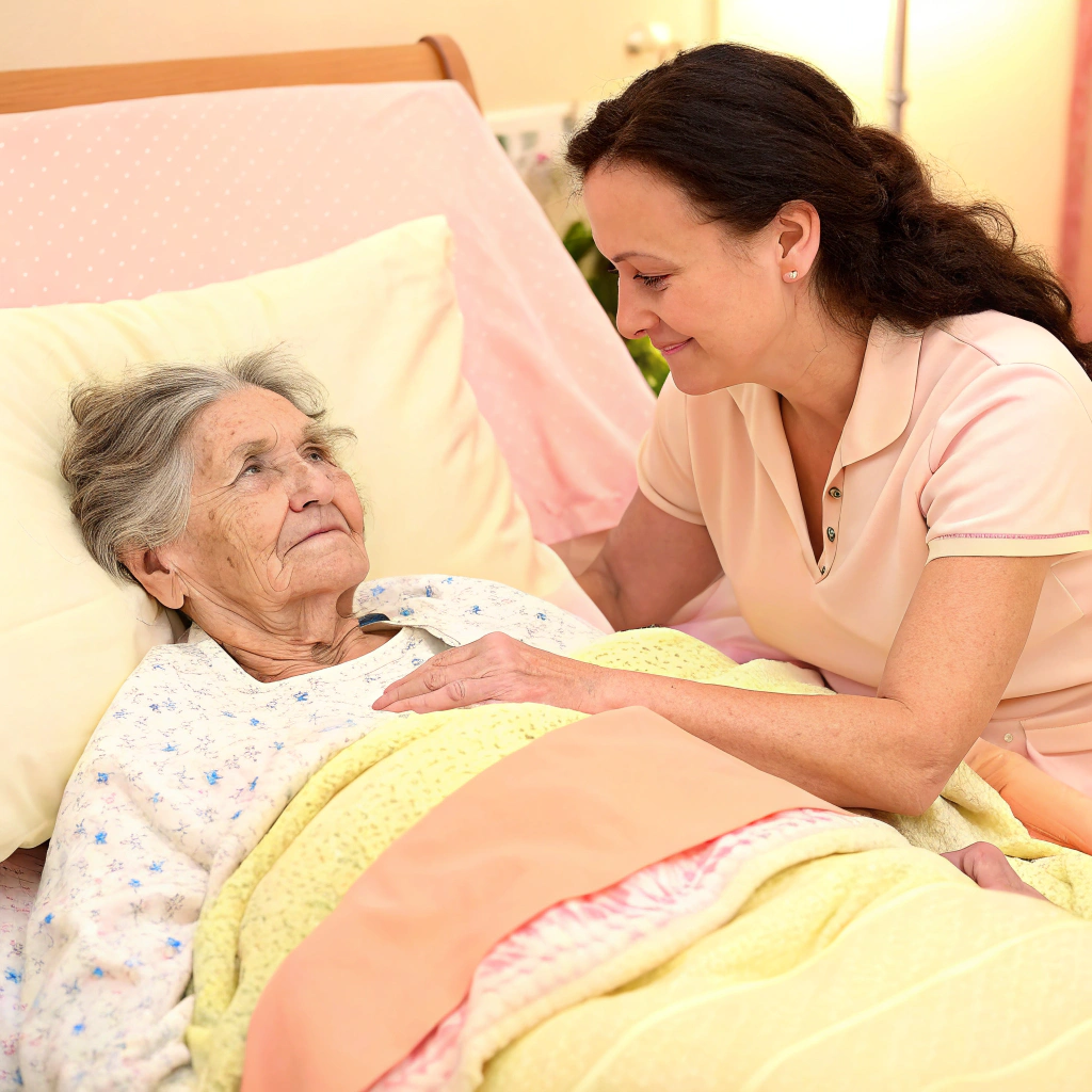 Сиделка для людей с ограниченной подвижность