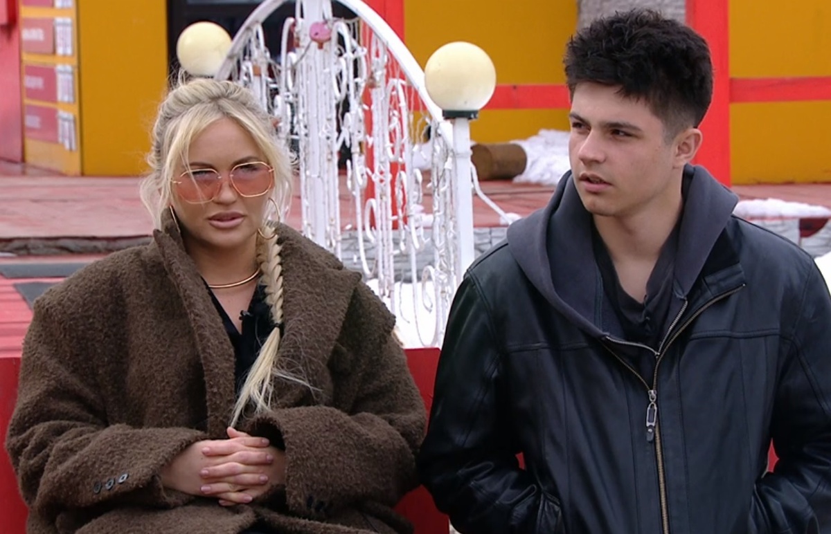 Никита Гуранда и Элина Рахимова (фото из эфира на «Okko»)