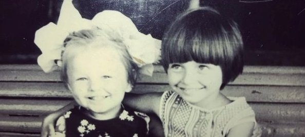 Татьяна и младшая сестра Наталья