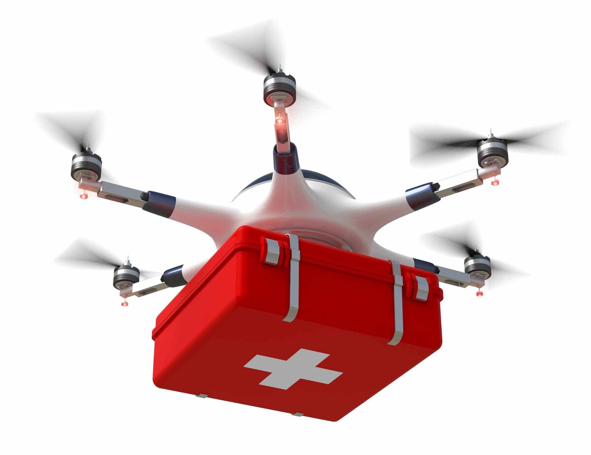    Российские дроны доставляют лекарства туда где нет дорог