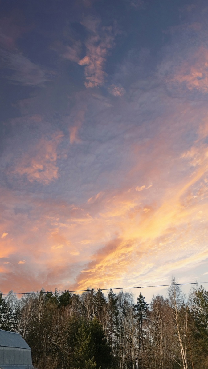 Красивый закат