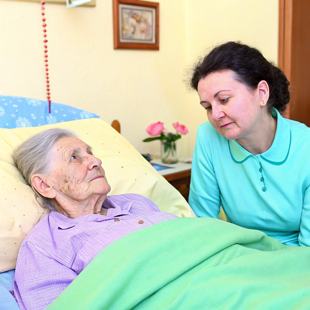 Самое главное качество сиделки - терпение 