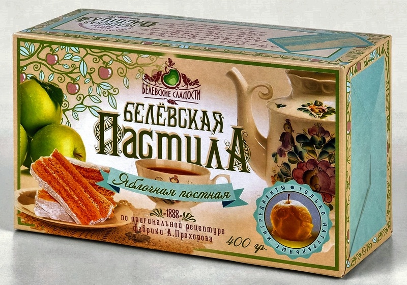 Современная белёвская пастила. Фото из открытых источников