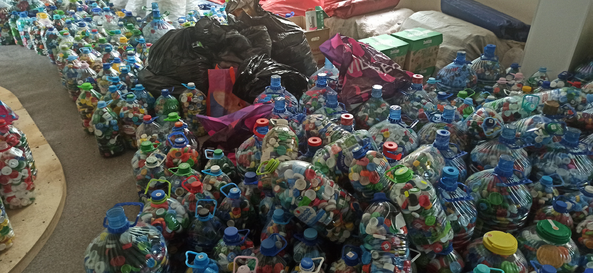 На пункте сбора