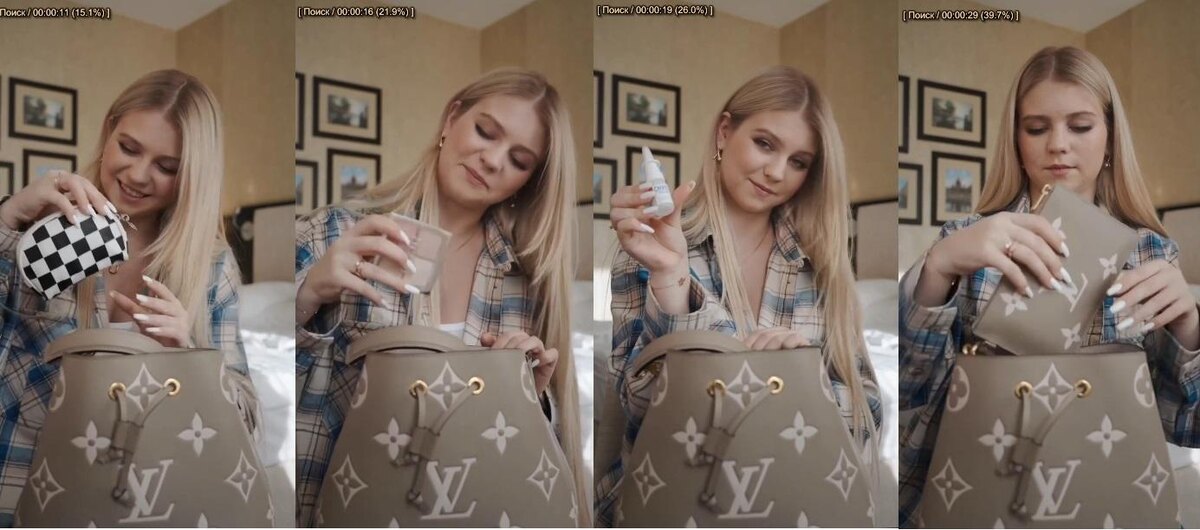     Коллаж скриншотов с видео. Ист. – соцсети Алесандры Трусовой Фотография взята из открытых источников.