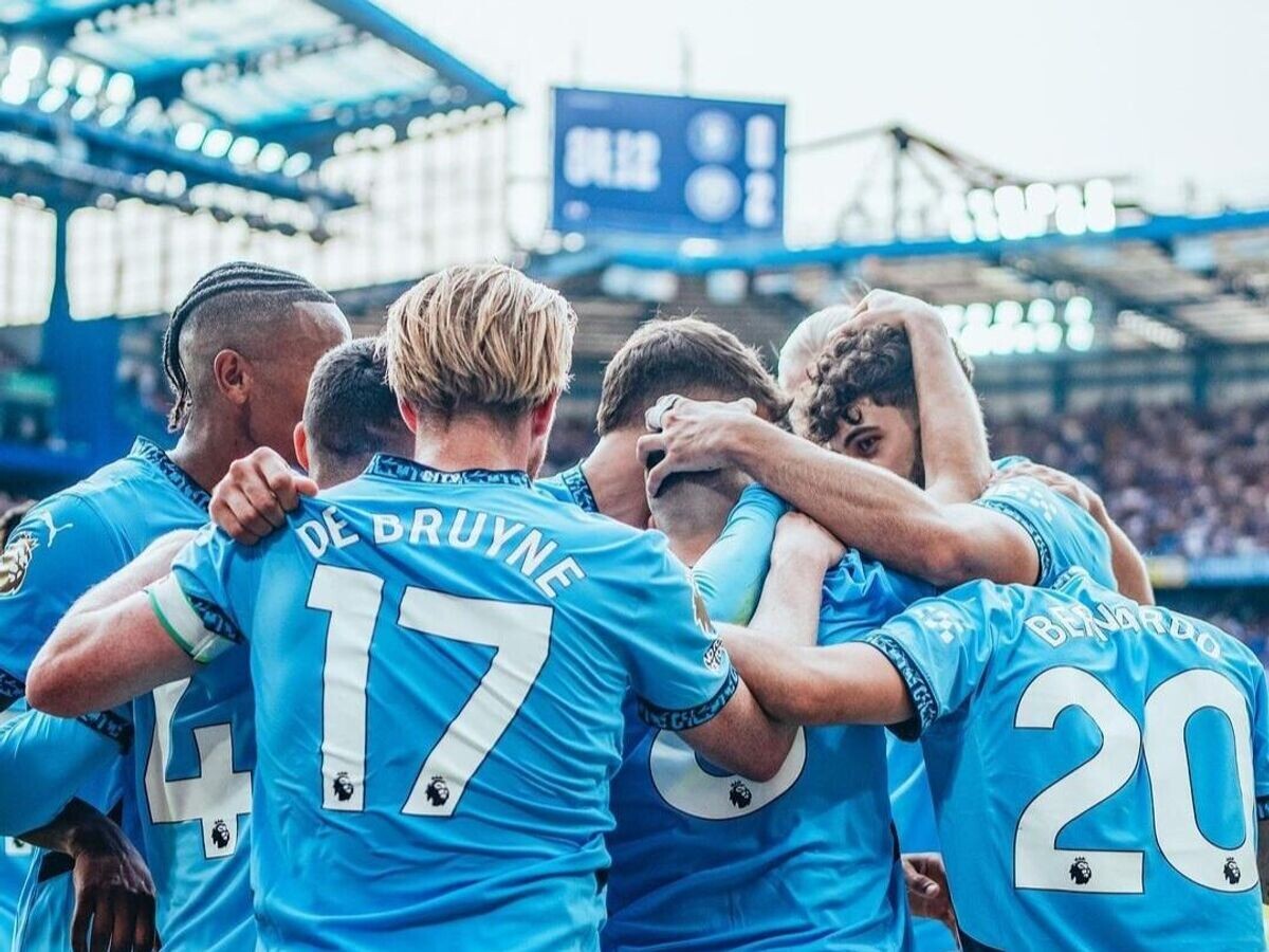    Футболисты "Манчестер Сити"© Соцсети "Манчестер Сити"