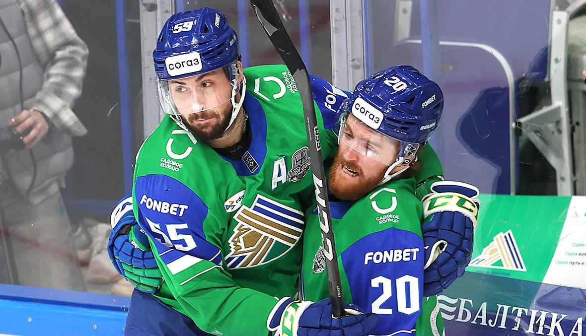 "Салават Юлаев" победил "Спартак" в матче №5. Фото: ХК "Салават Юлаев"