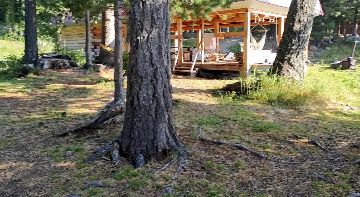 Баня и терраса