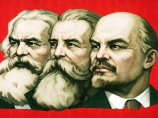    Маркс, Энгельс, Ленин