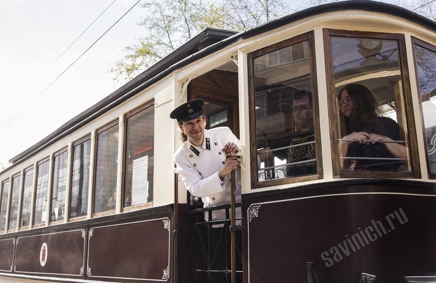Парад ретротрамваев в Москве 2025. Фото Галины Савинич