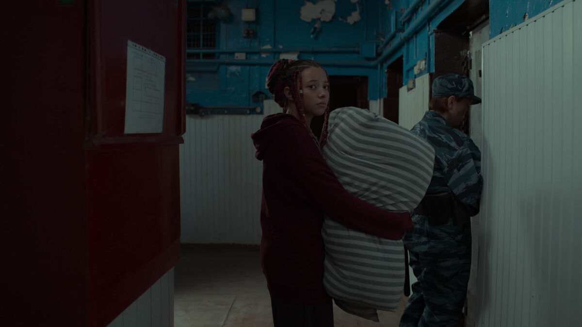 Полина Гухман. Кадр из сериала "Улица Шекспира".